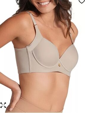 LeonisaBack Smoothing Bra with Soft Full Coverage Cups 011970